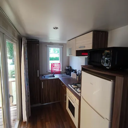 Kamp alanı Sejour Normandie - Mobilhome Premium 2ch-5p Avec Clim-tv-wifi Dans L'eure - 347