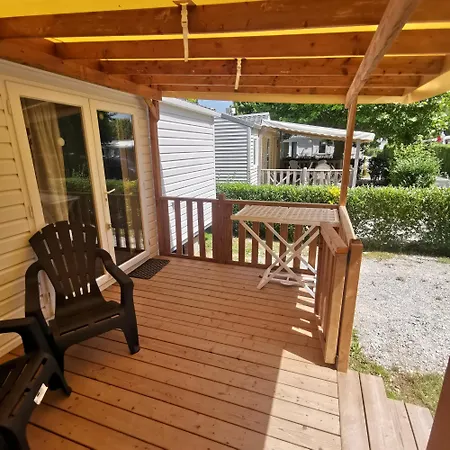 Kamp alanı Sejour Normandie - Mobilhome Premium 2ch-5p Avec Clim-tv-wifi Dans L'eure - 347 *